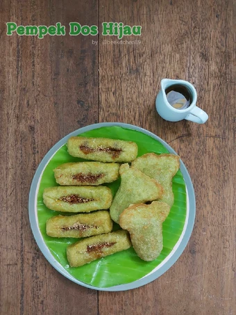 Cara Gampang Menyiapkan Resep Pempek Dos Hijau (pewarna alami) yang Lezat Anti Ribet, Lezat