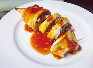 Una foto de Calamares rellenos