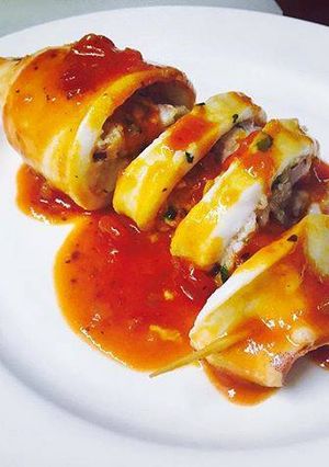 Una foto de Calamares rellenos