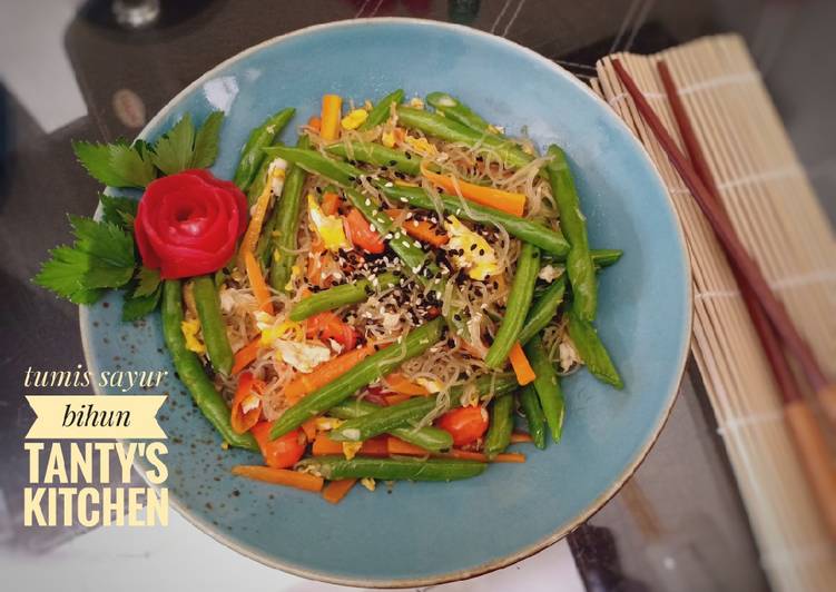 Tumis sayur bihun