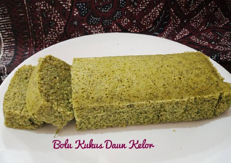 {Cara Memasak Bolu Kukus Daun Kelor 🌿🌿 Untuk Pemula