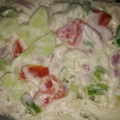A picture of Veg Mayonnaise sandwich.