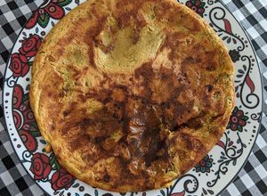 Foto de Grãomelete ou Omelete de grão-de-bico