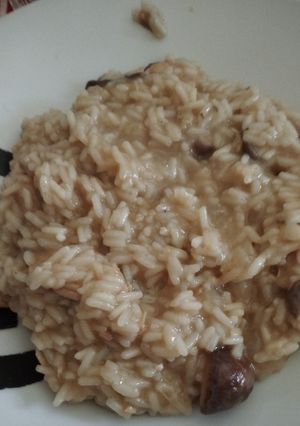 Una foto de Risotto de setas