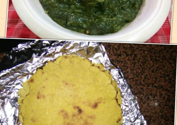 Makki ki roti / sarso ka saag