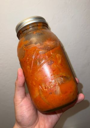 Hình của món Kim chi Hàn Quốc (Korean kimchi).