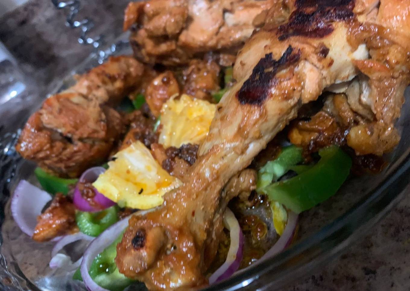 Hot and spicy grill chicken