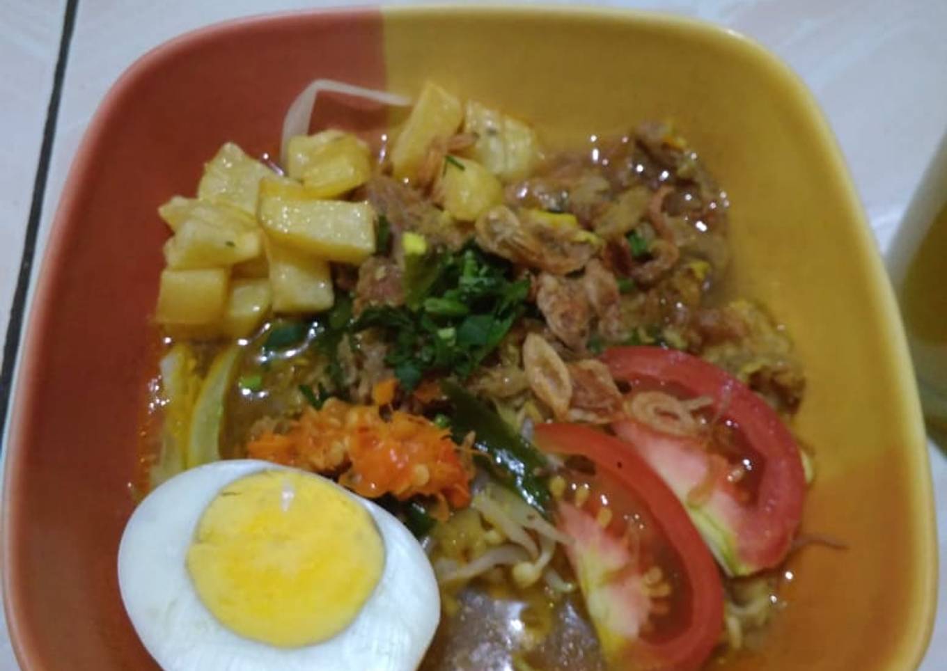 Langkah Mudah untuk Membuat Soto sulung daging sapi, Lezat