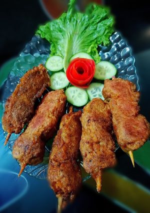 A picture of Fried Chicken Sticks #CookpadRamadan.