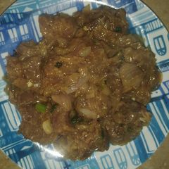 A picture of Mutton stew.