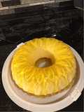 Gelatina de piña con queso