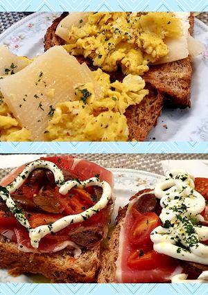 Una foto de Brunch casero