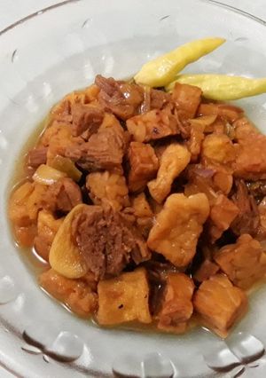 Foto resep Tahu tempe saus tiram