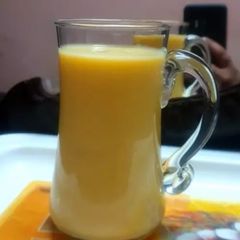 A picture of Mango milkshake.