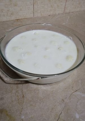 A picture of Rasmalai.