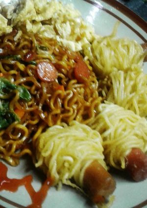 Foto resep Sosis gulung mie