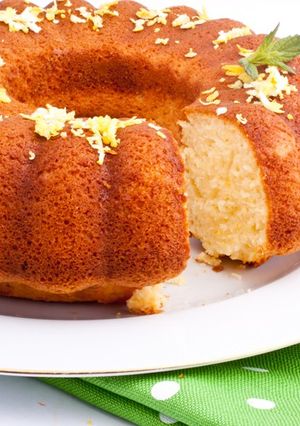 صورة لوصفة عمل الكيك العادي