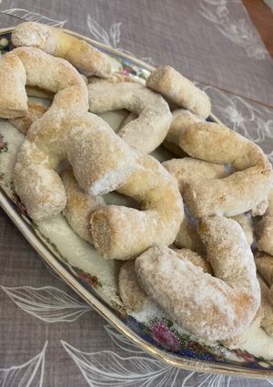 Békebeli vaníliás kifli recept fotója