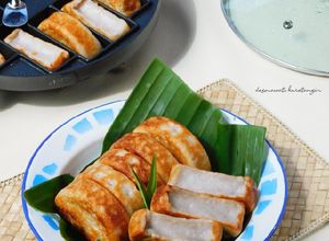Foto resep Kue Pancong / Kue Pancuang / Bandros Kelapa