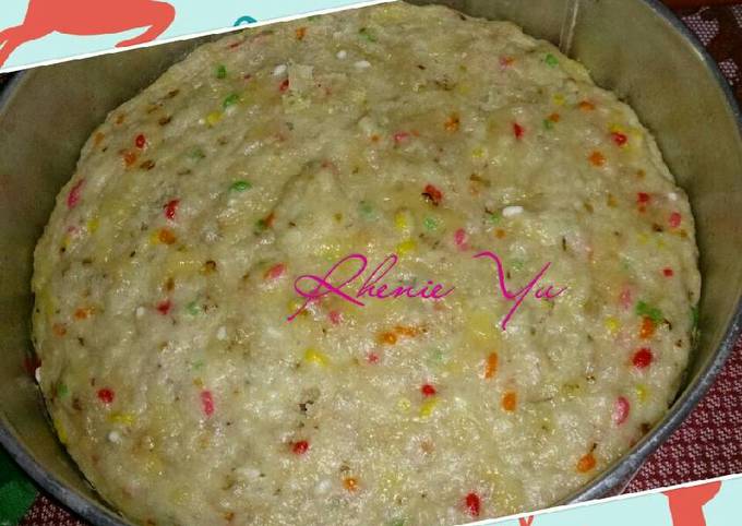  Resep  Bolu  pisang  kukus  tanpa  telur tanpa  mixer  oleh 