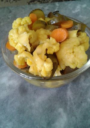 عکسی از دستور ترشی مخلوط