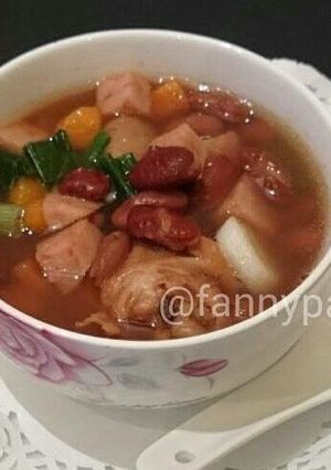 Foto resep Sup Brenebon aka Sup Kacang Merah