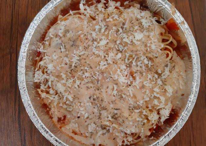 Baked Spaghetti Bolognese