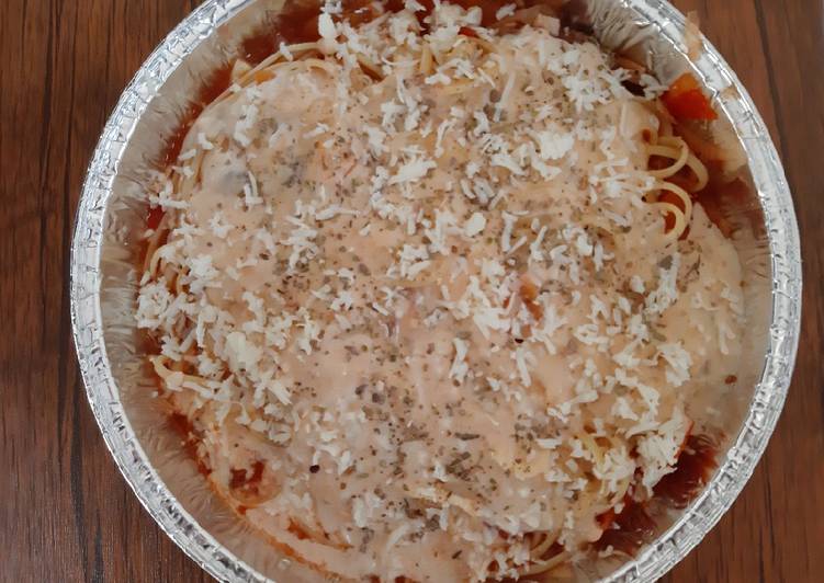 Baked Spaghetti Bolognese