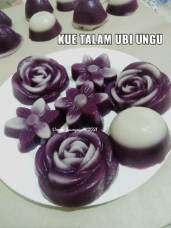 Foto resep Kue Talam Ubi Ungu