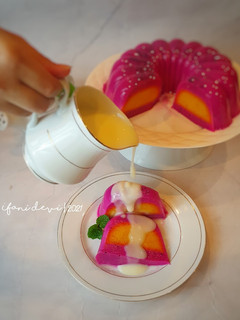 Foto resep 397. Puding Labu Kuning Naga