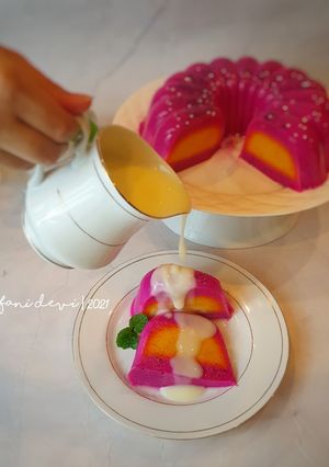 Foto resep 397. Puding Labu Kuning Naga