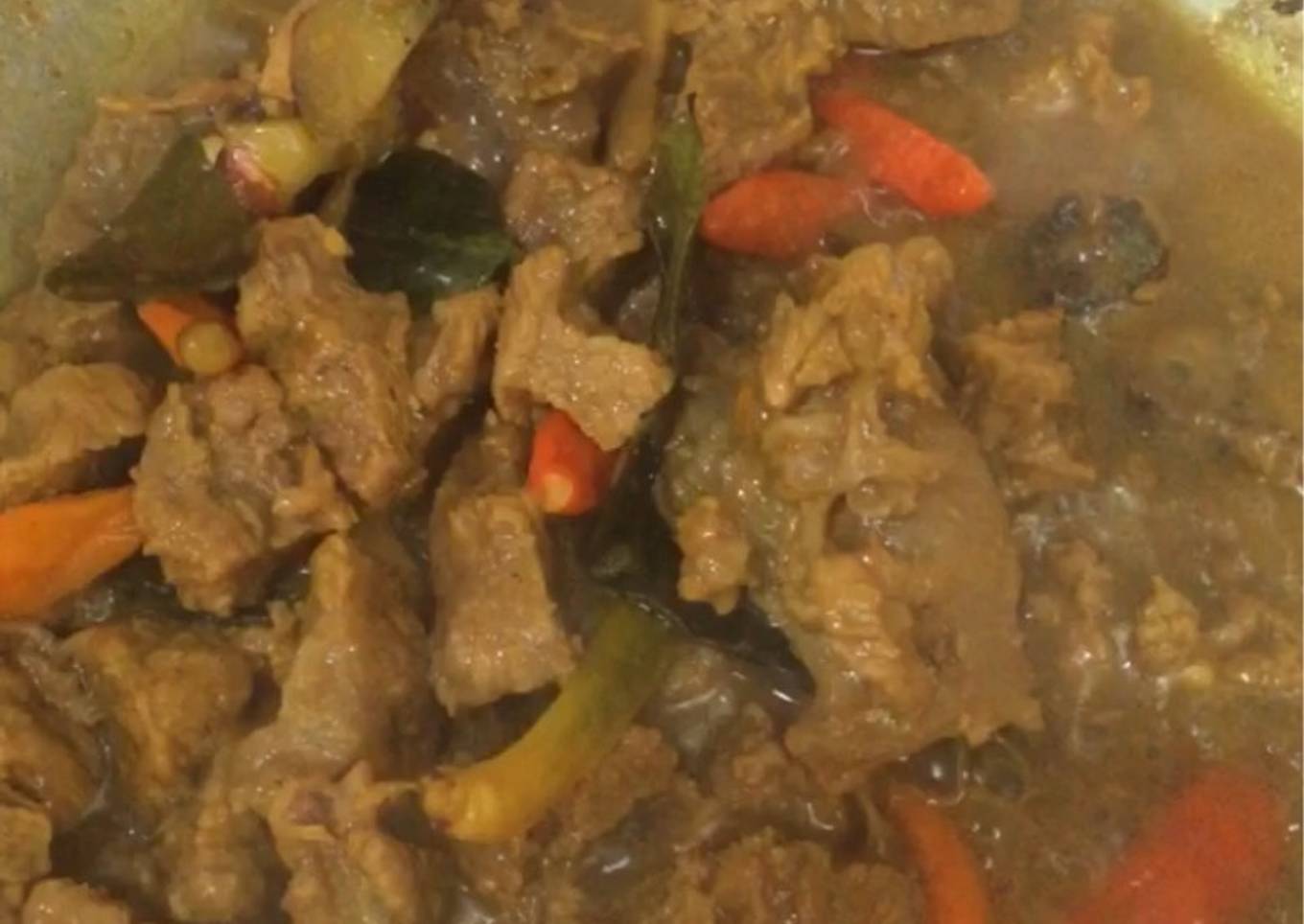 Rica rica daging sapi