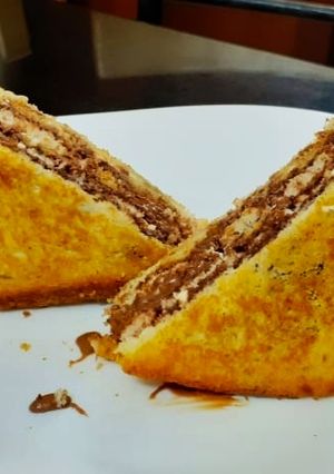 A picture of Chocolate club Sandwich.