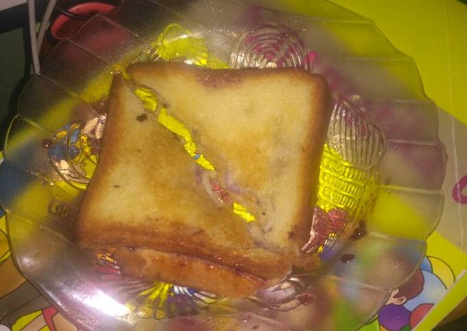 Roti bakar teflon biasa