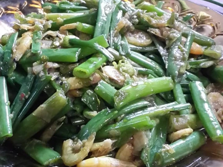 Langkah Gampang Membikin Resep 42. Tumis bunga bawang campur ebi yang Menggugah Selera Anti Ribet, Sempurna