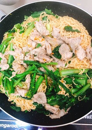 Hình của món Mì xào bò.