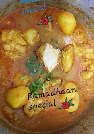 A picture of Simply chicken curry.