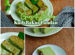 Gambar Kuih Bakar Pandan