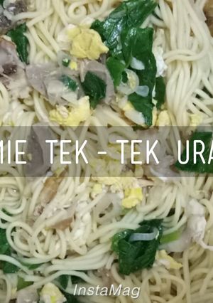 Foto resep Mie tek-tek urai