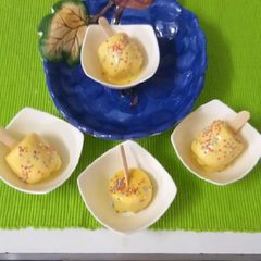 Honey Mango kulfi A picture of Honey Mango kulfi.