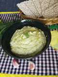 Hummus de garbanzos al aroma de anís frescosilvestre-vegano