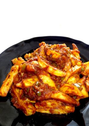 A picture of Masala Fries.