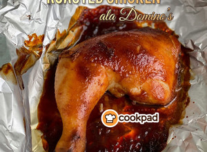 Gambar Roasted Chicken Leg ala Domino’s Pizza