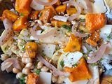 Salade de Butternut rôti et pommes
