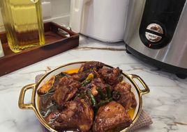 Ayam kecap kacang panjang