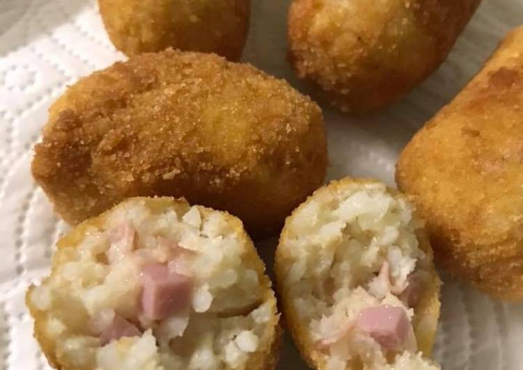 Arancini di riso semplici