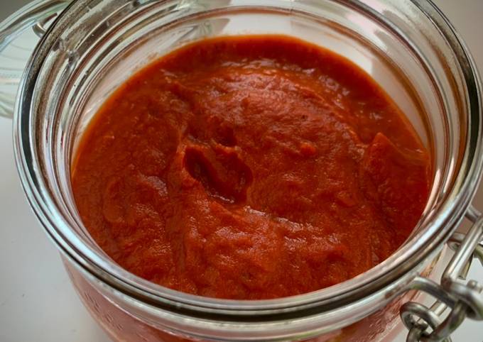Salsa de tomate frito casero Receta de Marieta - Cookpad