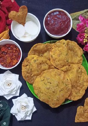 A picture of Aloo Puri.