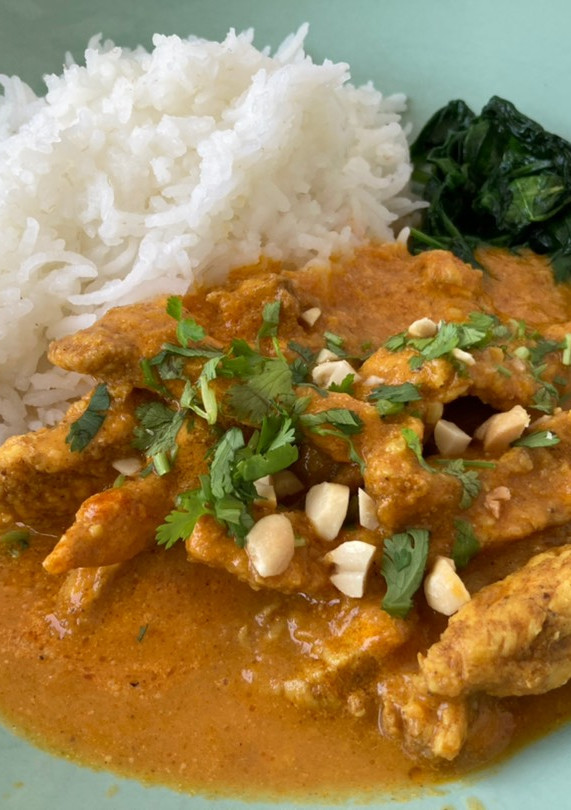 Una foto de Butter Chicken (Murgh Makhani) (मुर्ग मखनी)