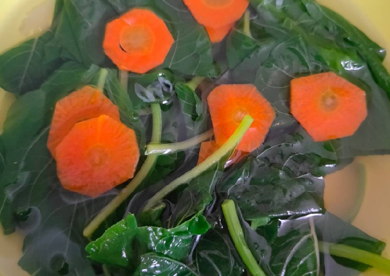 Sayur Bayam Simpel dan Enak